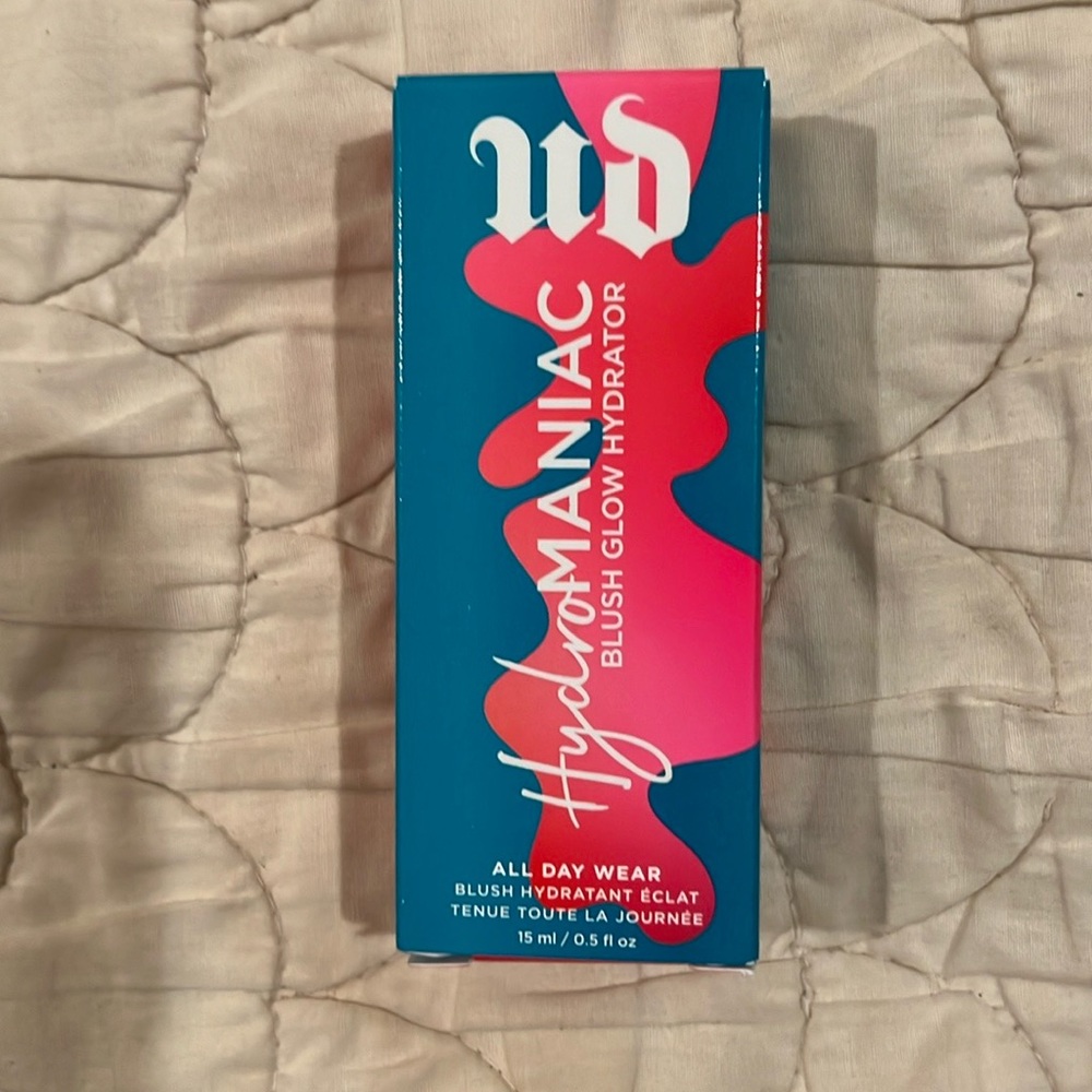 NIB Urban Decay Hydromaniac Dewy Liquid Blush/Obsessed